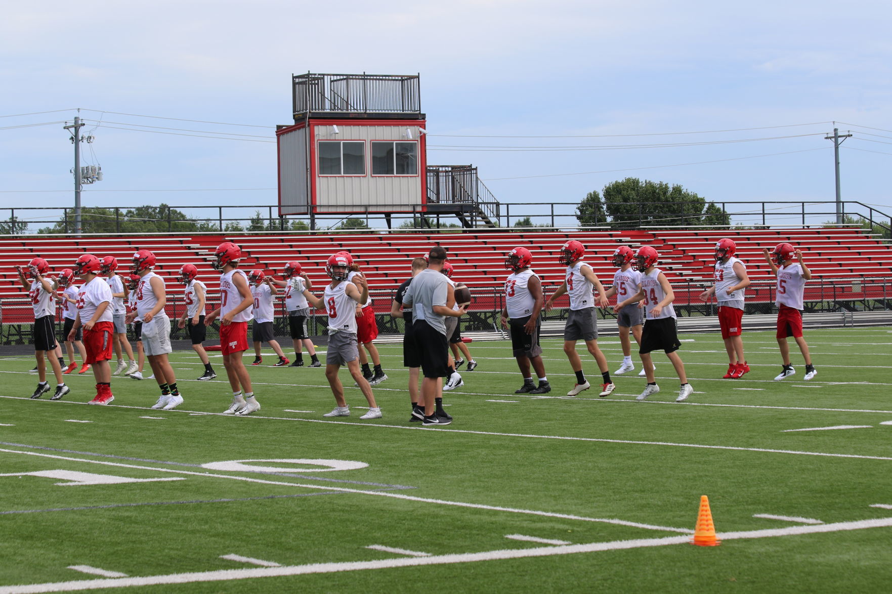 Bulldogs start practice
